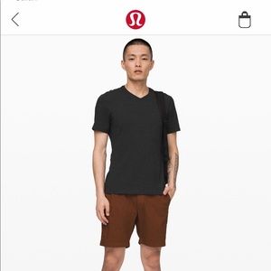 LULULEMON MENS GREY T SHIRT (5 YEAR CLASSIC)